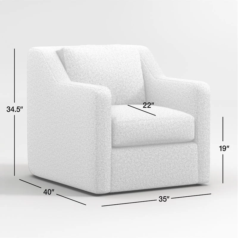 Notch Swivel Chair