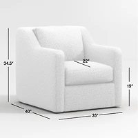 Notch Swivel Chair