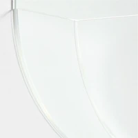Now You See It Clear Acrylic Round Wall Baskets Set of 3