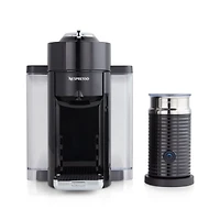 Nespresso ® by De'Longhi ® Vertuo Evoluo Deluxe Espresso Machine with Aeroccino Frother