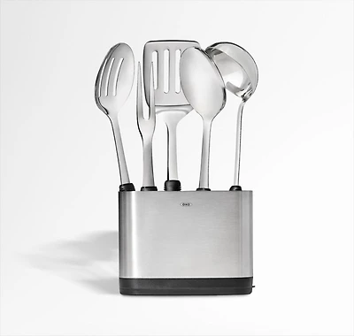 OXO ® Good Grips 6-Piece Kitchen Utensils Set with Holder