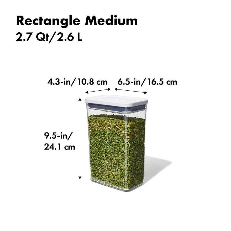 OXO ® POP 2.7-Qt. Rectangular Airtight Food Storage Container