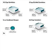 OXO ® Prep & Go 10-Piece Leakproof Food Storage Containers Set