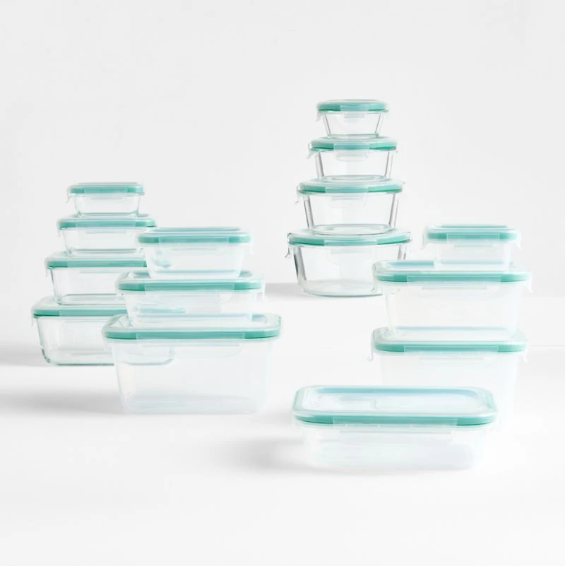 OXO ® Snap 30-Piece Glass/Plastic Food Storage Container Set