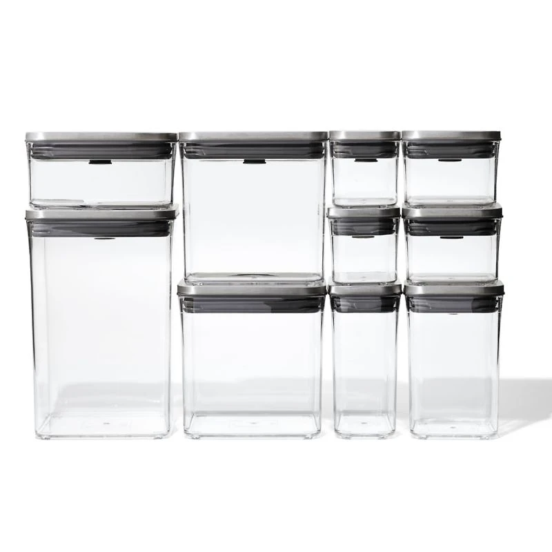 OXO ® POP Steel 12-Piece Food Storage Container Set