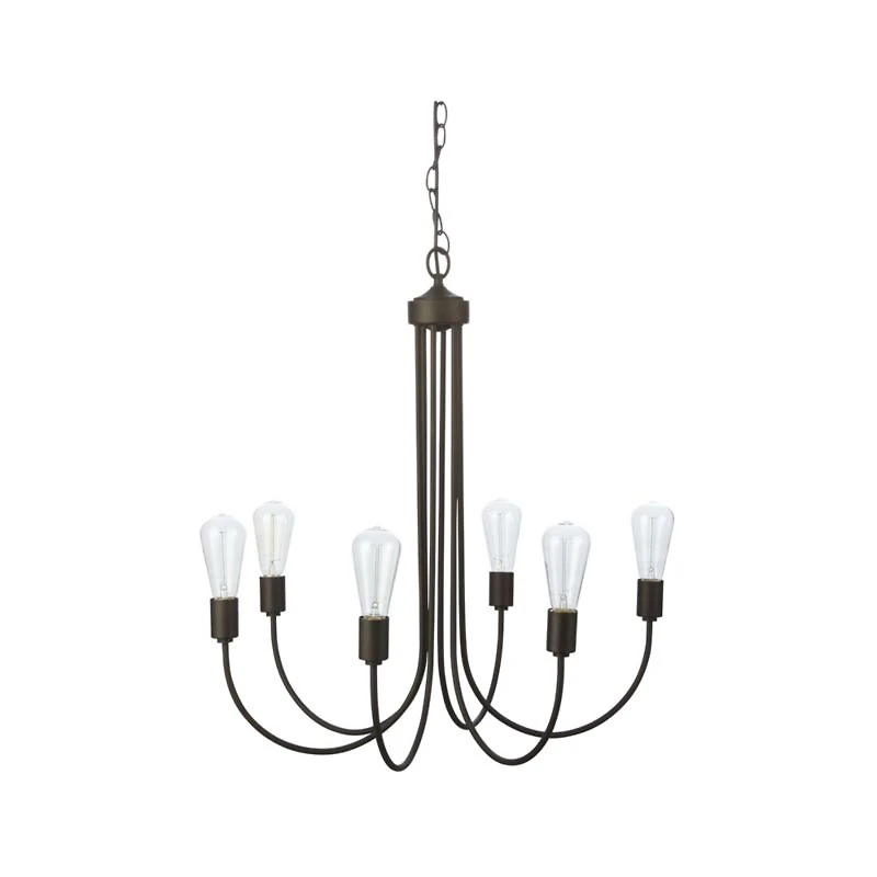 Oakton Bronze Chandelier Light