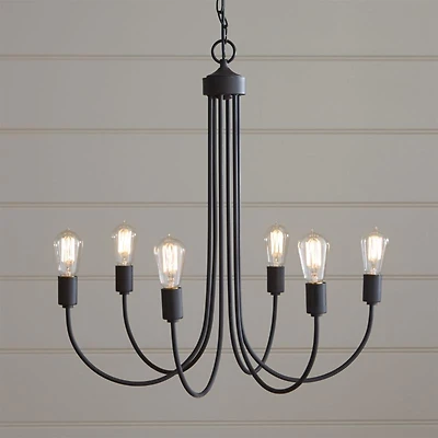 Oakton Bronze Chandelier Light
