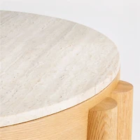 Oasis Round Wood Coffee Table