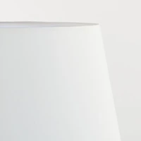 White Taper Shade