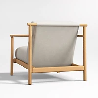 Ojai Upholstered Wood Frame Accent Chair, Set of 2