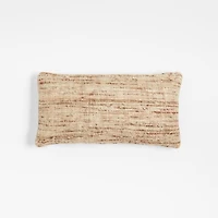 Oli Faux Jute 24"x12" Throw Pillow by Jake Arnold