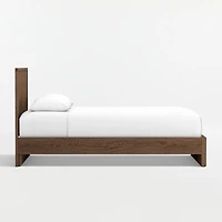 Oliver Deep Brown Ash Wood Kids Full Bed