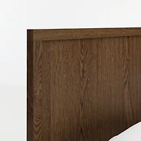 Oliver Deep Brown Wood Kids Twin Headboard