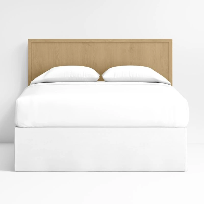 Oliver Natural Wood Kids Full Headboard