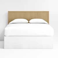Oliver Natural Wood Kids Full Headboard