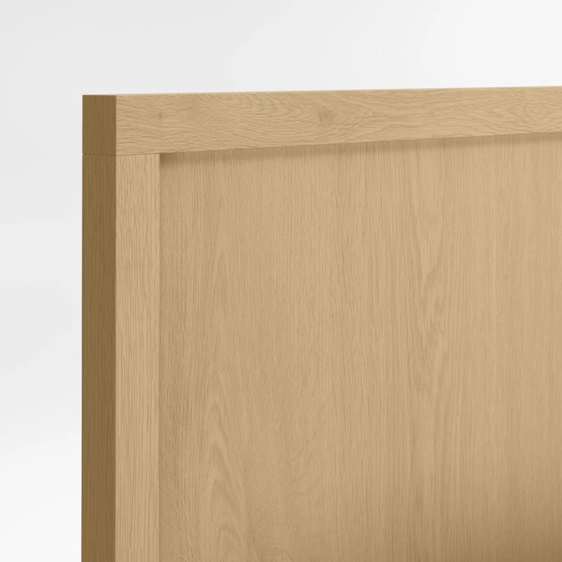 Oliver Natural Oak Wood Kids Twin Bed