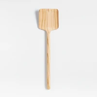 Crate & Barrel Olivewood Solid Turner Spatula