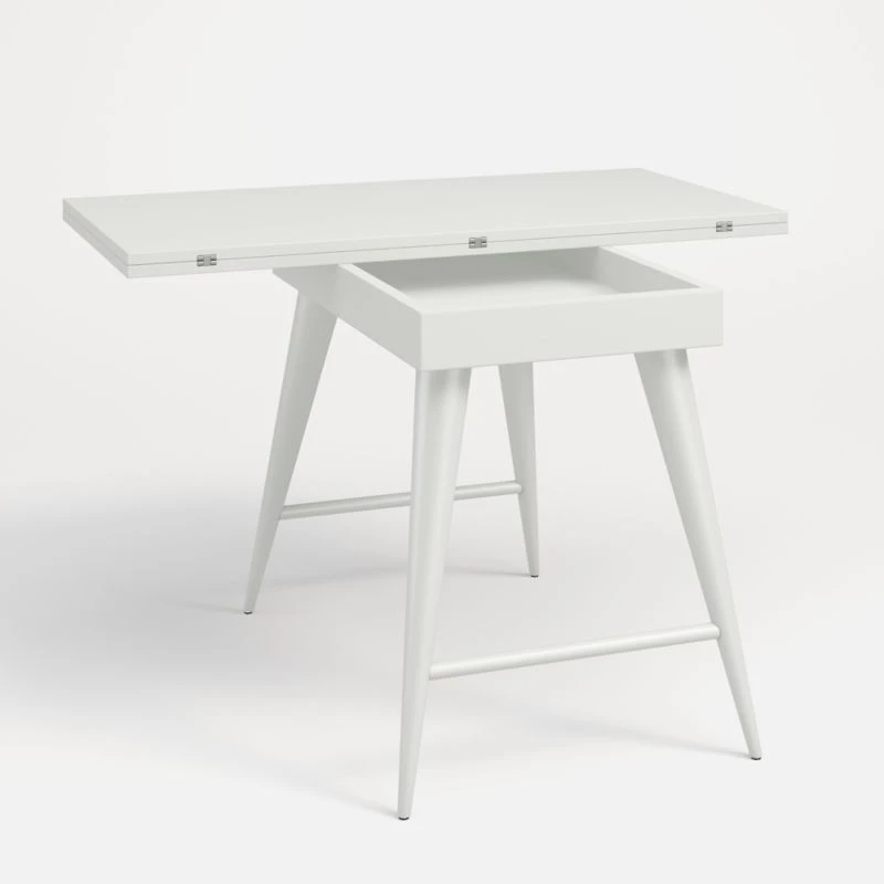 Olivier White Desk Dining Table