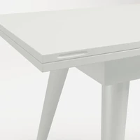 Olivier White Desk Dining Table