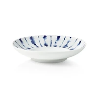 Omri Blue and White Low Bowl