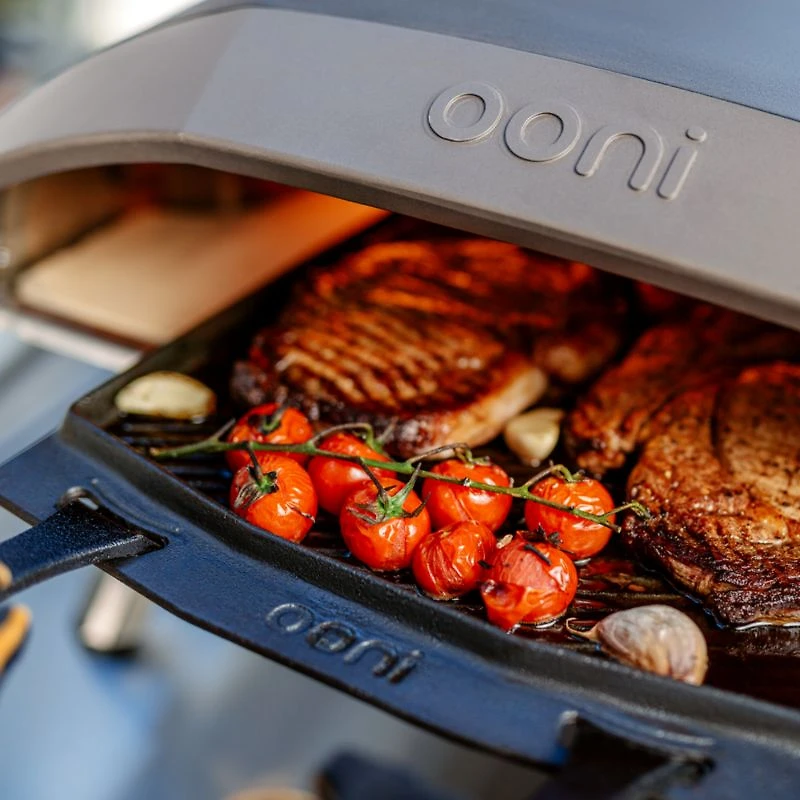 Ooni Cast Iron Dual-Sided Grizzler Plate