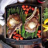 Ooni Cast Iron Dual-Sided Grizzler Plate