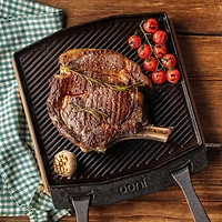 Ooni Cast Iron Dual-Sided Grizzler Plate