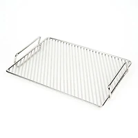 Ooni Large 17.5" Stainless Steel Roasting Pan with Rack and Cutting Board Set