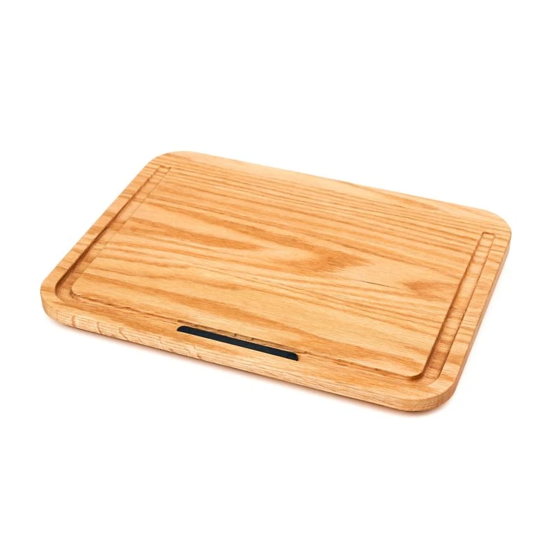 Ooni Medium 15" Stainless Steel Roasting Pan with Rack and Cutting Board Set