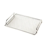 Ooni Medium 15" Stainless Steel Roasting Pan with Rack and Cutting Board Set