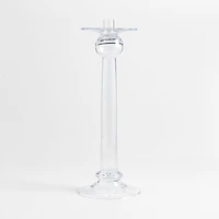 Ophelia Extra Large Clear Glass Taper Holder 17"