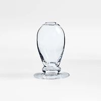 Ophelia Short Clear Glass Bud Vase 5"