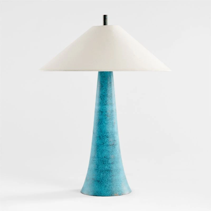 Opry Verdigris Green Table Lamp