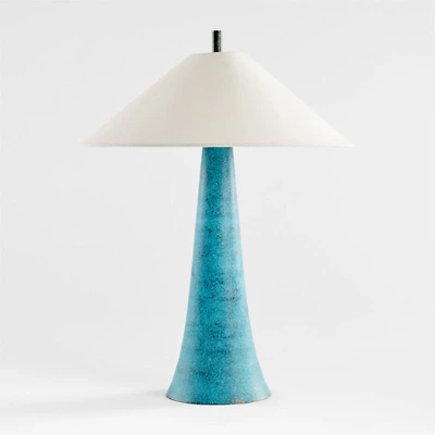 Opry Verdigris Green Table Lamp