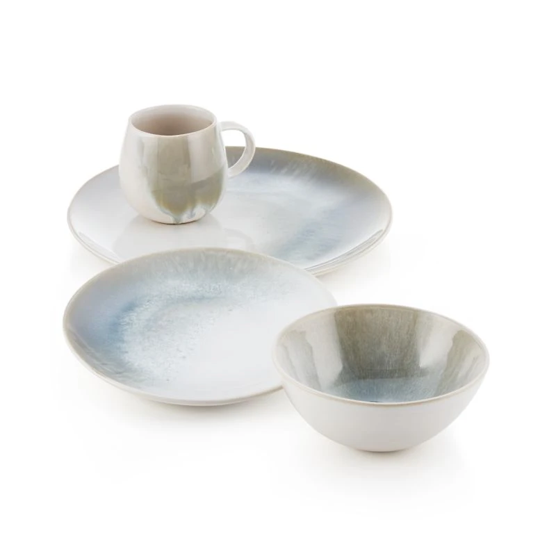 Ora Stoneware Dinnerware 4-Piece Place Setting