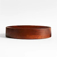 Orah Turned Wooden Centerpiece Bowl 15"