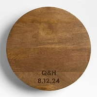 Orchard Wooden 14" Round Serve Board
