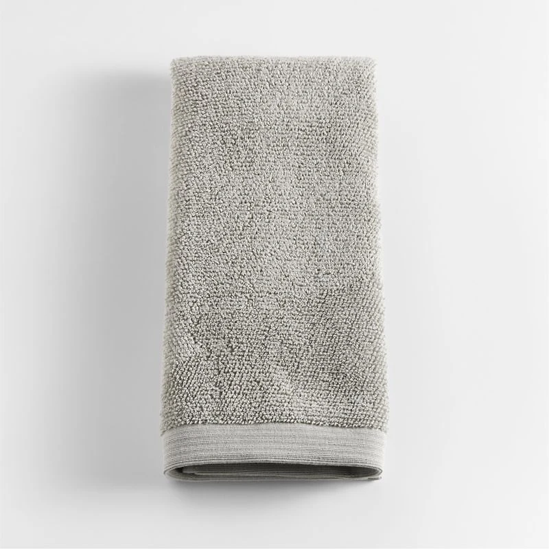Ash Antimicrobial Organic Cotton Hand Towel