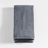 Refibra Pebble Blue Organic Cotton Hand Towel