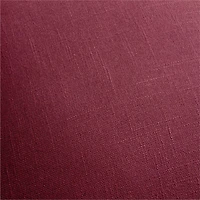 Organic Cotton Monogrammable 20"x20" Cider Burgundy Throw Pillow Cover