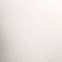 Organic Cotton Monogrammable 20"x20" Pampas Ivory Throw Pillow Cover