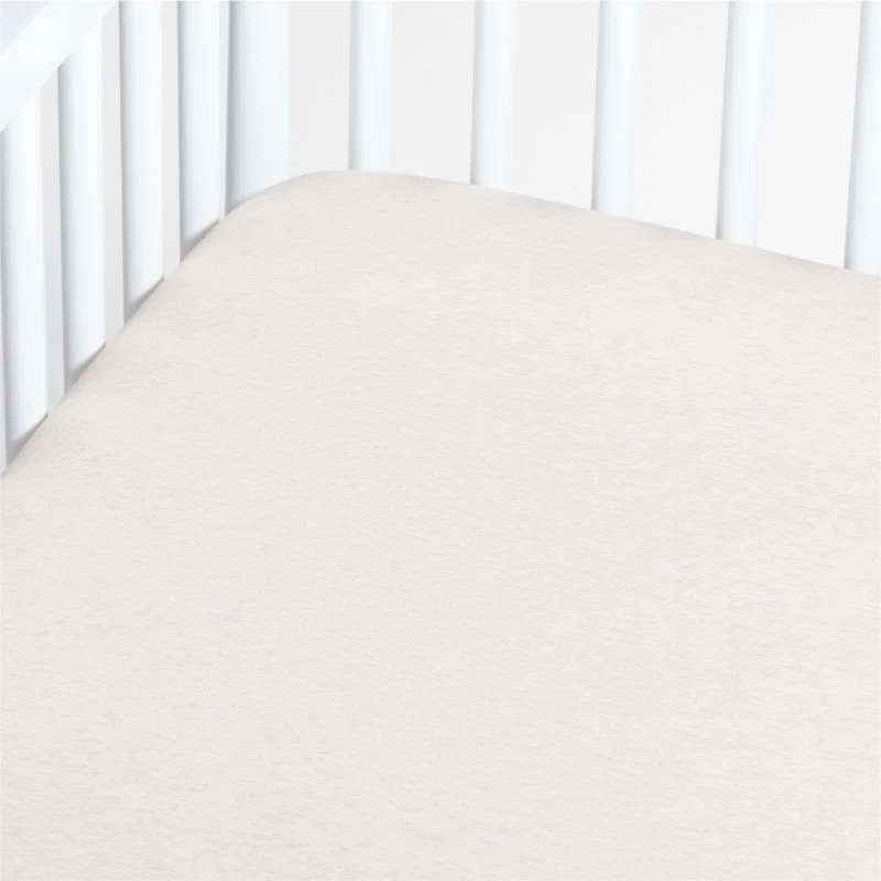 Baby's First Natural Organic Cotton Jersey Baby Crib Fitted Sheet