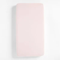 Baby's First Pink Organic Cotton Jersey Baby Crib Fitted Sheet
