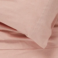 Comfy Tee Pink Organic Cotton Jersey Kids Queen Sheet Set
