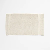 Organic Turkish Cotton Natural Beige Fleck Bath Mat 20"x34"