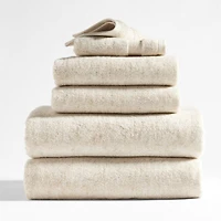 Organic Turkish Cotton Natural Beige Fleck Wash Cloth