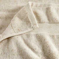 Organic Turkish Cotton Natural Beige Fleck Wash Cloth