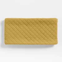 Cozy Cloud Savannah Yellow Washed Organic Cotton Changing Pad Cover