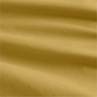 Cozy Cloud Savannah Yellow Washed Organic Cotton Toddler Duvet Cover