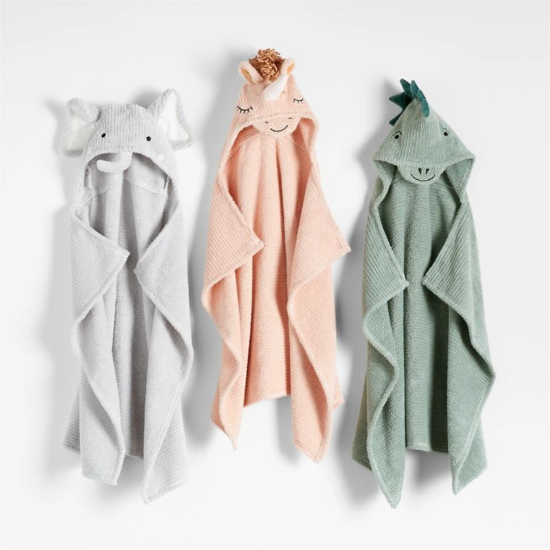 Unicorn Organic Hooded Baby Towel